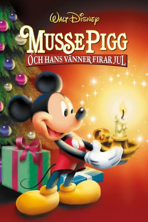 Musse Pigg och hans vänner firar jul poster