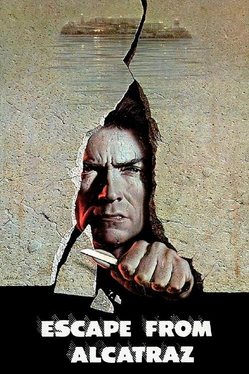 Flykten från Alcatraz poster