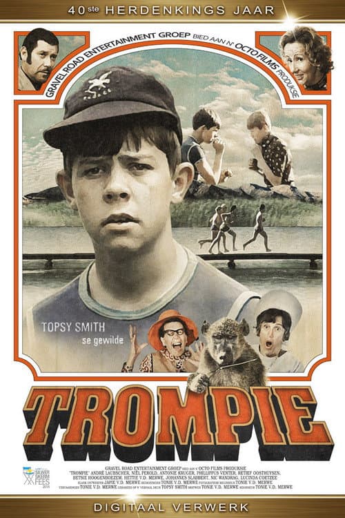 Trompie en die Boksombende poster