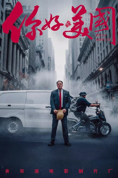 你好美国 poster