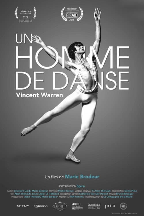 Un homme de danse poster