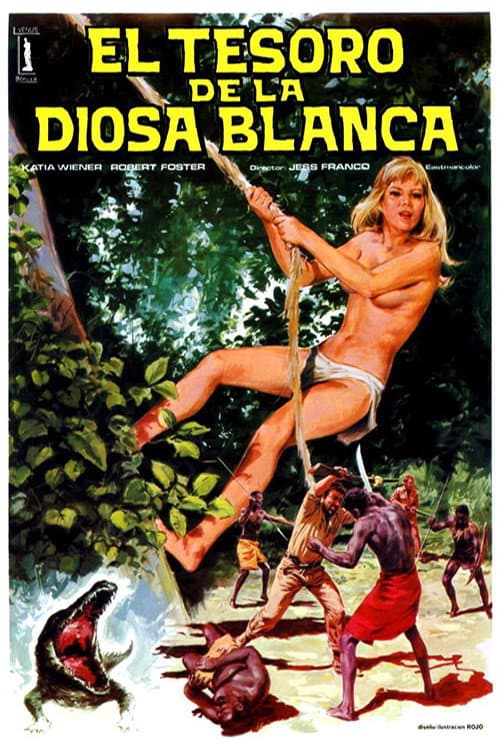 El tesoro de la diosa blanca poster