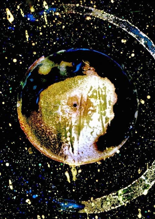 Impresiones en la alta atmósfera poster